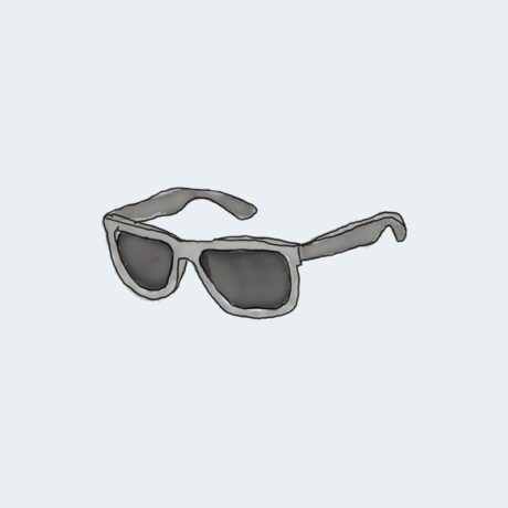 Retro Aviator Style Sunglasses